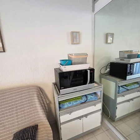 Cristallines Jolie Mitoyenne Piscine Proche Richelieu Cap D'agde Appartement Agde
