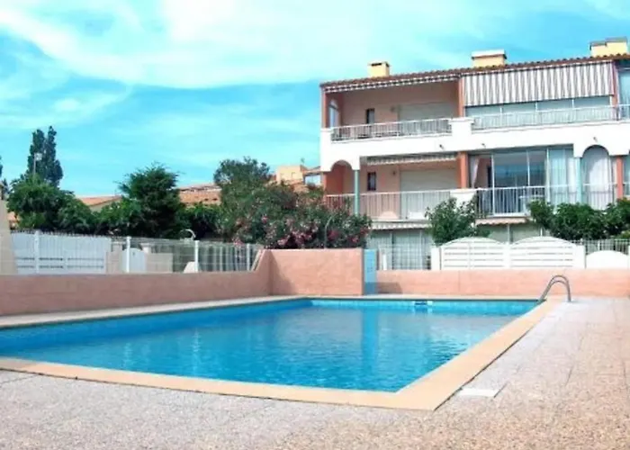 Cristallines Jolie Mitoyenne Piscine Proche Richelieu Cap D'agde Lägenhet Agde